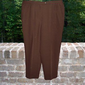 Style & Co. Collection Woman's Pants with Front Zipper, Button and Loops